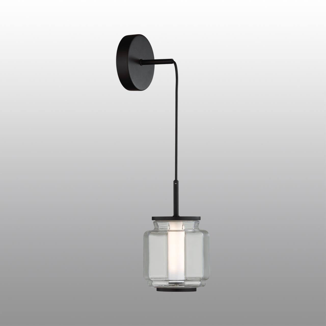 Подвесной светильник  15*15*28-186 см, 1*LED*5W Odeon Light Jam 5409/5L черный