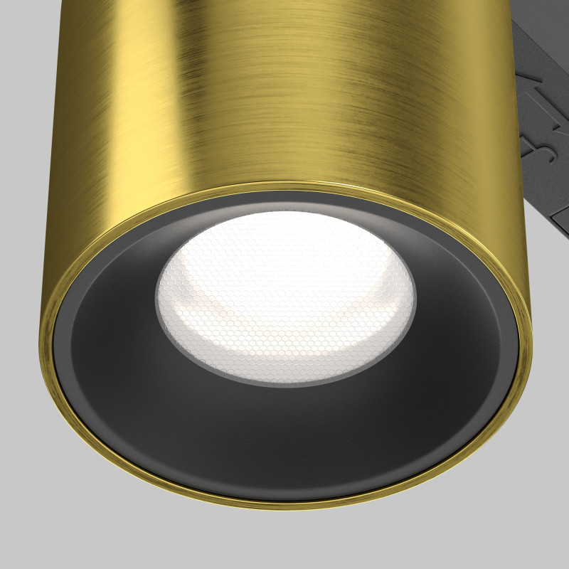 Светильник 5,3*5,3*9,6 см, LED, 7W, Maytoni Technical Alfa S TR132-4-7W-DS-BS латунный, 3000-6000K, 36°, Dim Exility
