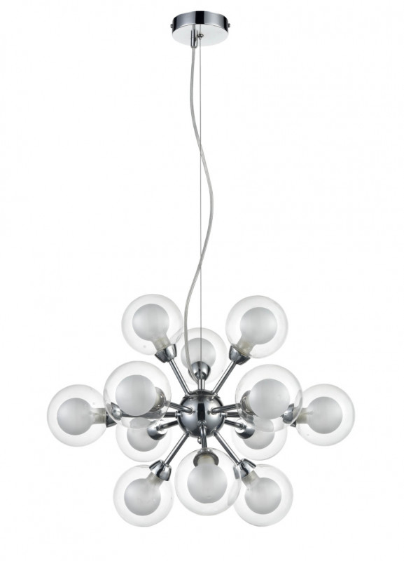 Подвесная люстра  48*172 см, 12*G9 хром Vele Luce Dandelion VL1173L12