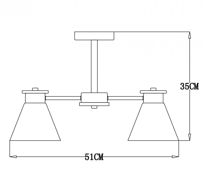 Потолочная люстра Arte Lamp Tyler A1031PL-3WH, диаметр 51 см ,белый-дерево