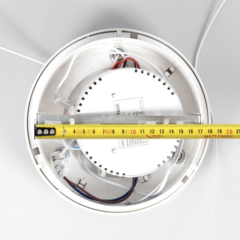 Люстра 75 см, 95W, 3000-5500K Citilux CL730B090S Юпитер Белый