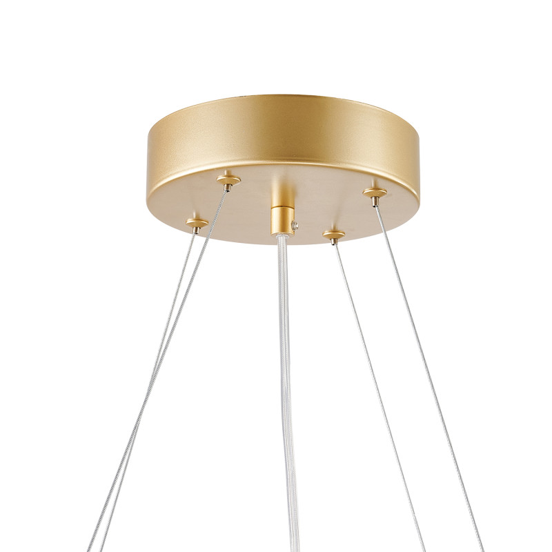 Подвесная люстра 70*40*135 см, 6*LED, 42W, 4000К, Favourite Asterismo 4448-6P золотой