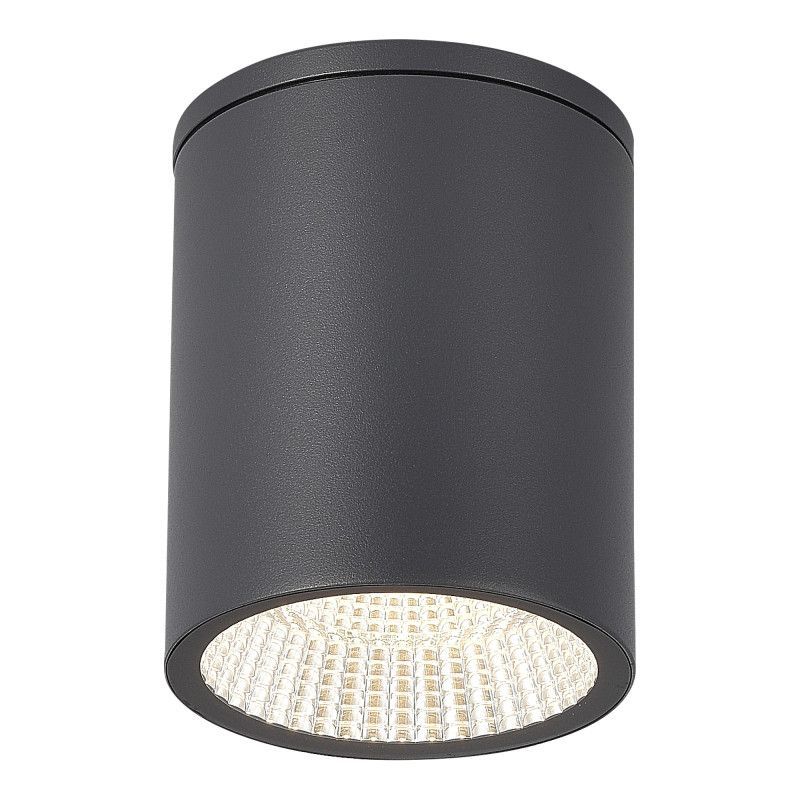 Накладной уличный светильник *10*12,2 см, *LED*12W, 3000/4000/6500K, ST-Luce Tubo SL9514.712.01, серый
