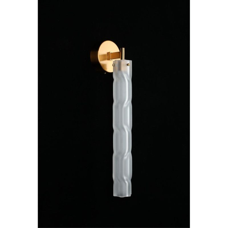 Бра 12*10*47 см, 1*LED, 6W, 3000K, Aployt Dzhosi APL.326.11.01, латунный