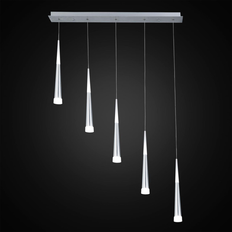 Светильник подвесной 93*10*160 см LED*35 W, 3000 К Citilux Вегас Алюминий CL227050