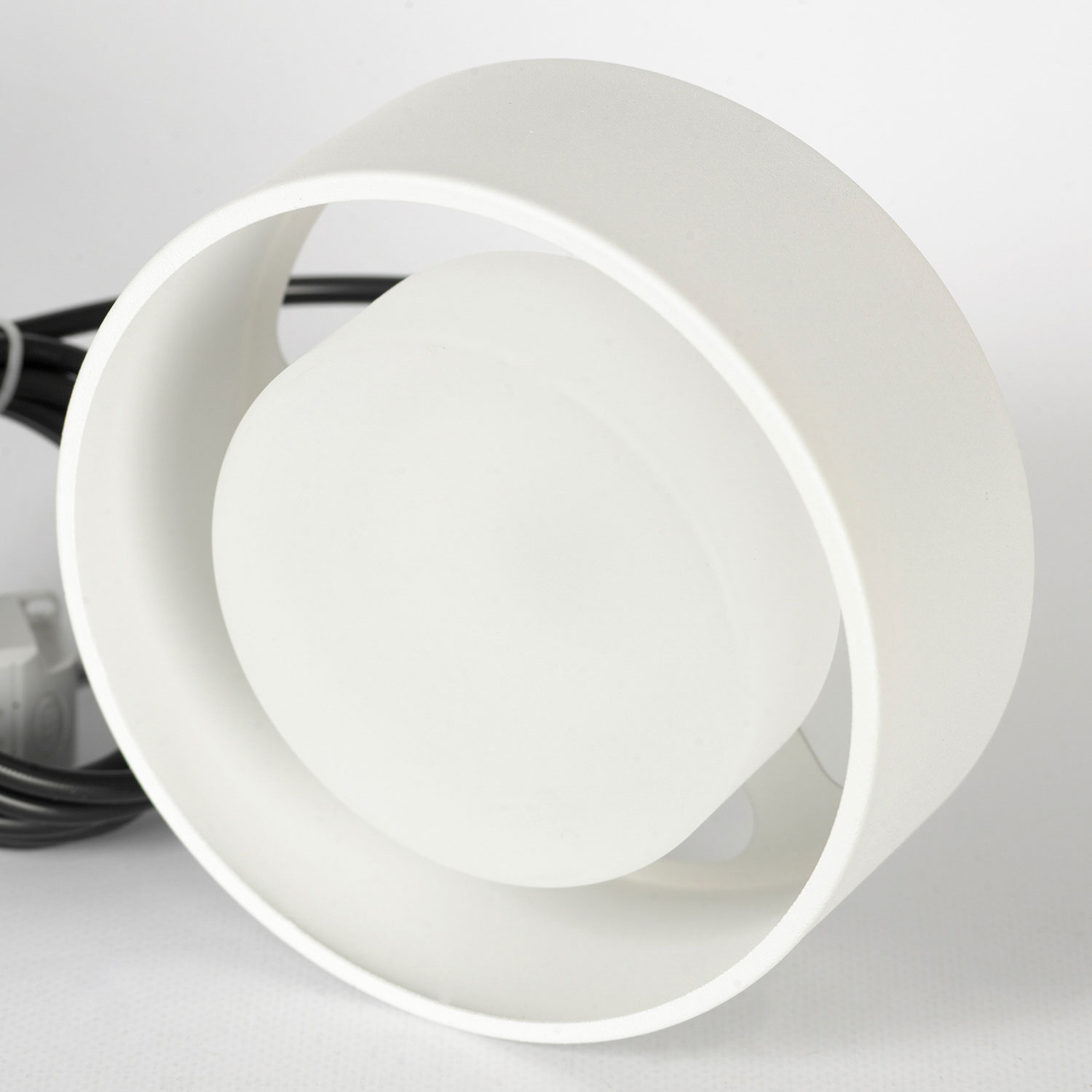 Подвесной светильник 15*22 см, 1*led*7W 3000K Lussole Lewisville LSP-7102 белый