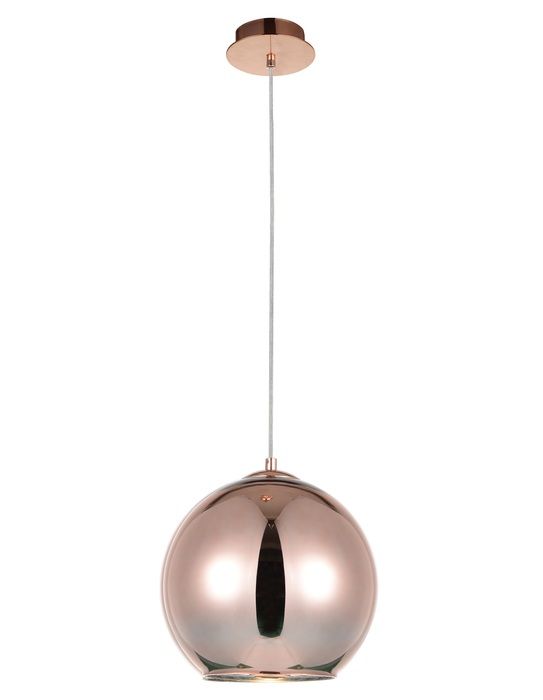 Подвесной светильник Favourite 2105-1P Pink jazz, диаметр 25 см, розовое золото