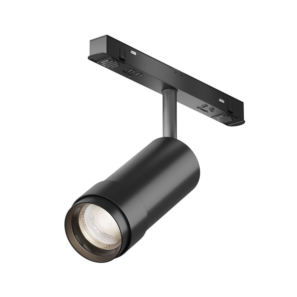 Трековый светильник Focus Zoom Exility 2700-6000K 5Вт 15-50° Dim Dali2, 19,3*5,5-19,5 см, LED*12W, Maytoni TR212-4-12WTW-DD2-Z-B, Черный