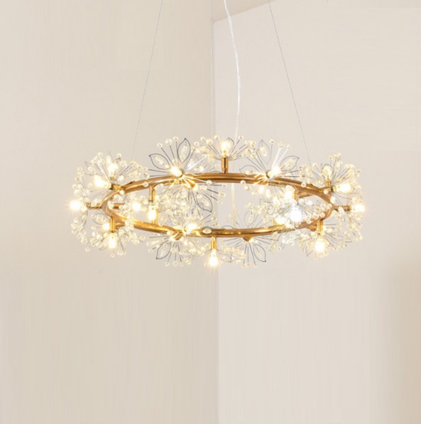 Светильник DZN-39513 ЗОЛОТО  D400/H1200/15/G9/30W Beatrix 24-10