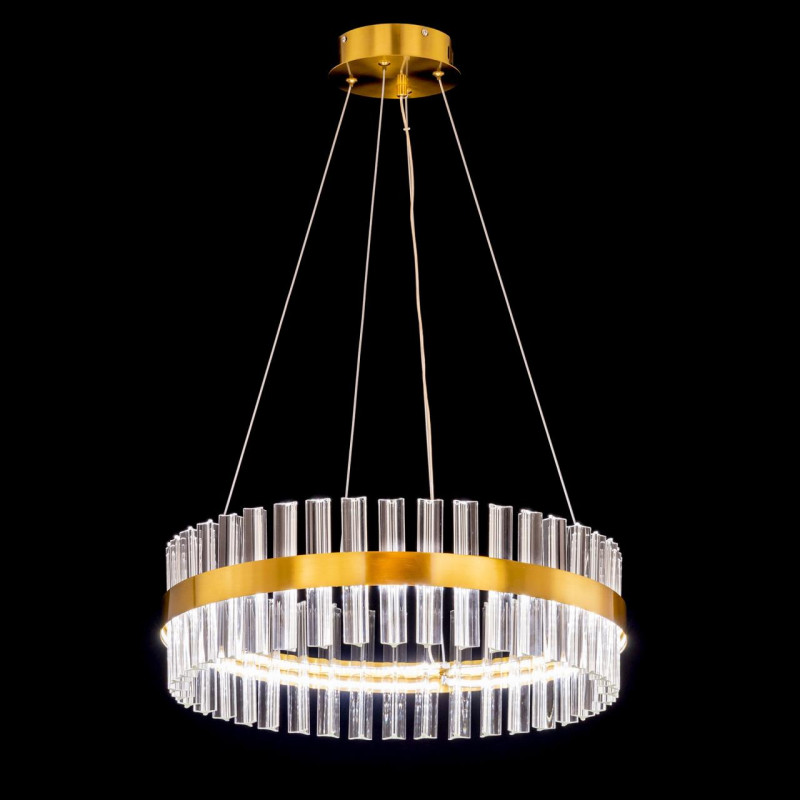 Люстра 50 см, 60W, 3000K-5500K Citilux Рианна CL337053 бронза