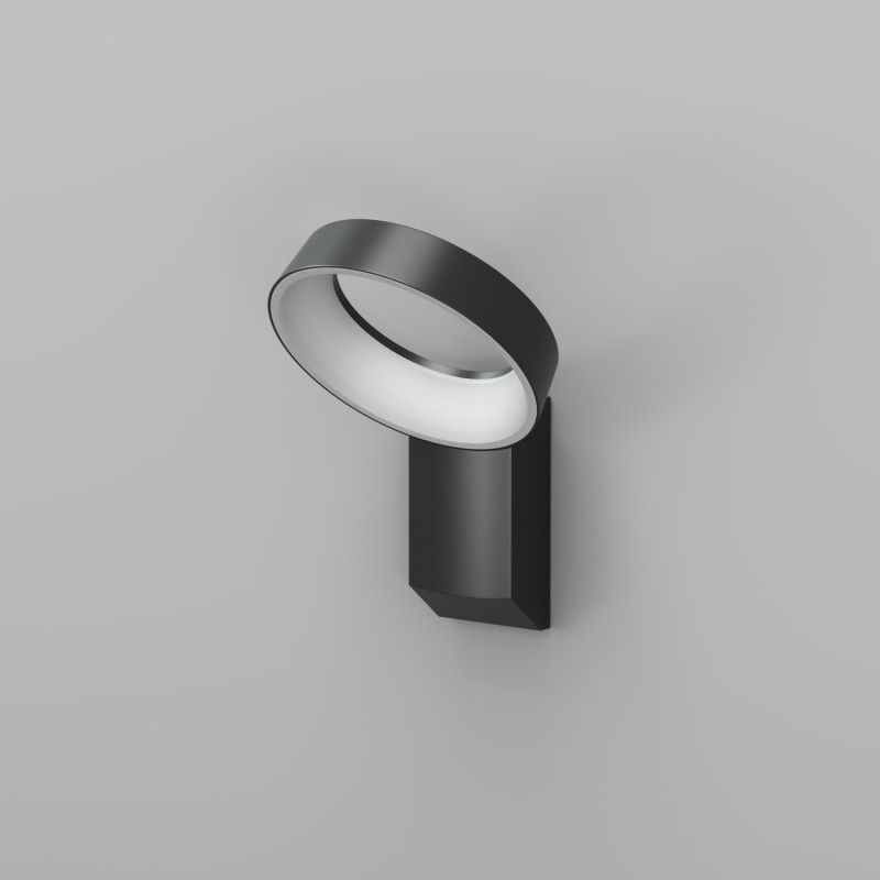 Бра 16,5*18*26,5- см, *LED*12W, 3000K, Denkirs SANVIK DK9712-BK, черный алюминий