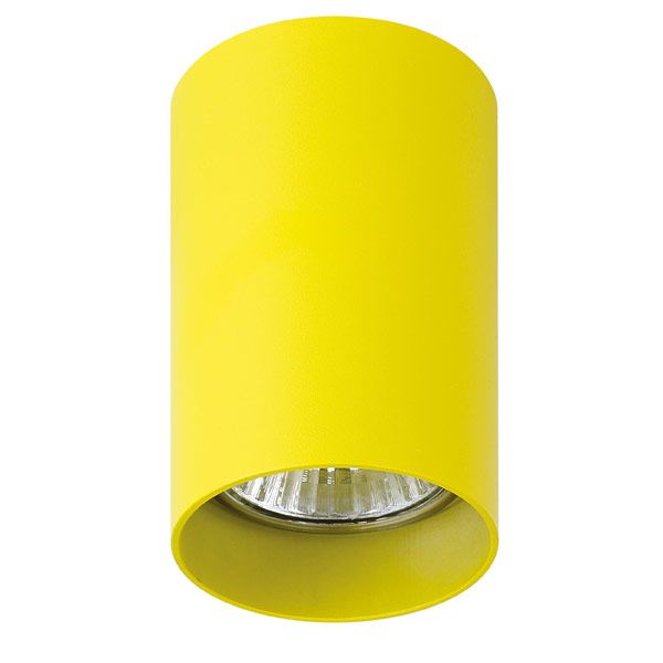 Накладной точечный светильник Lightstar Rullo 214433 желтый GU10 диаметр 6 см