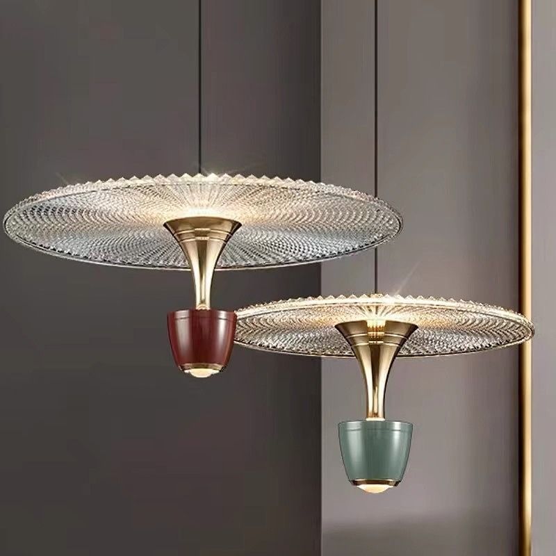 Светильник подвесной *33-200 см, 1*LED*7W, 3000K, Lightera Saimaa LE126L-30R, Красный