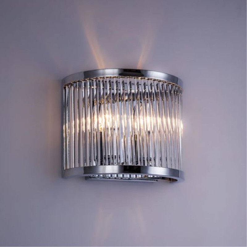 Настенный светильник 25 см, Arte Lamp ANETTA A1065AP-2CC, хром