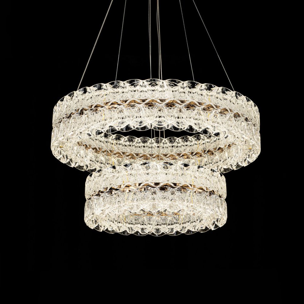 Люстра *60*13 см, LED*75W, 3000-6000K, Modelux  ML.8185.600.400 GD, Золото