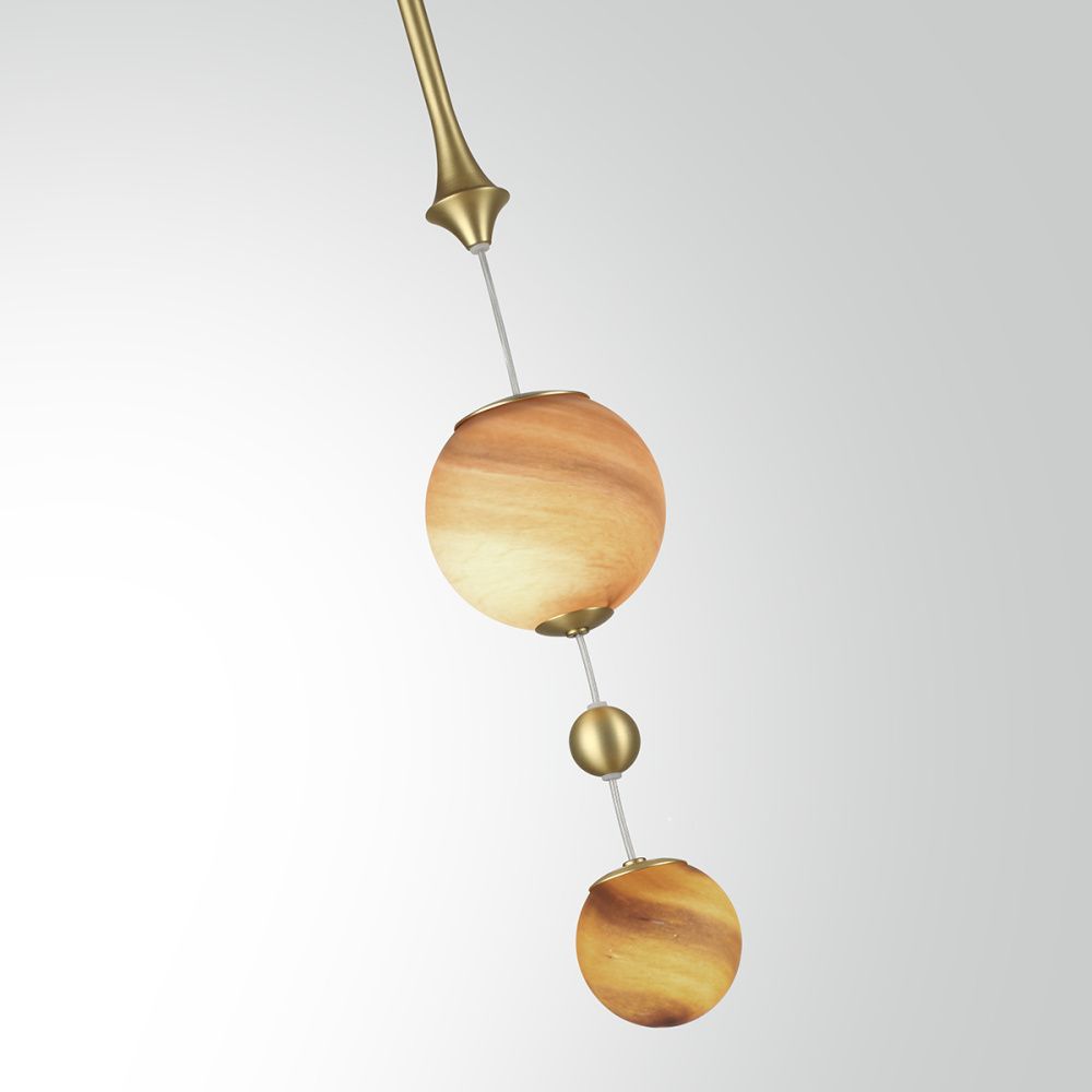 Светильник 12 см, 4W, 2500K, Odeon Light 5457/4L, латунь