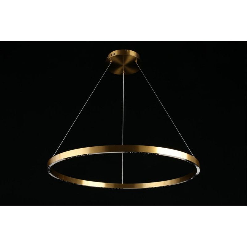Подвесной светильник 80*60-130 см, 1*LED, 43W, 4000K, Aployt Noella APL.051.13.43, латунный