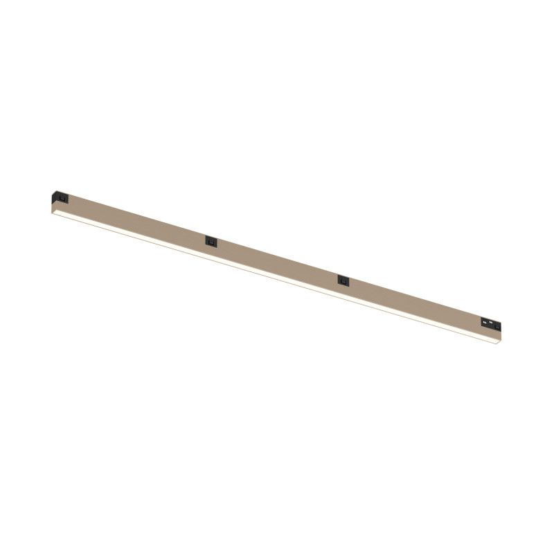Светильник на шине 60,3*1,14*2,57 см, *LED*20W, 3000K, Denkirs SHINE PRIME LINEAR 3000К | ШАЙН ПРАЙМ ЛИНЕР 3000К DK4752-CP, шампань