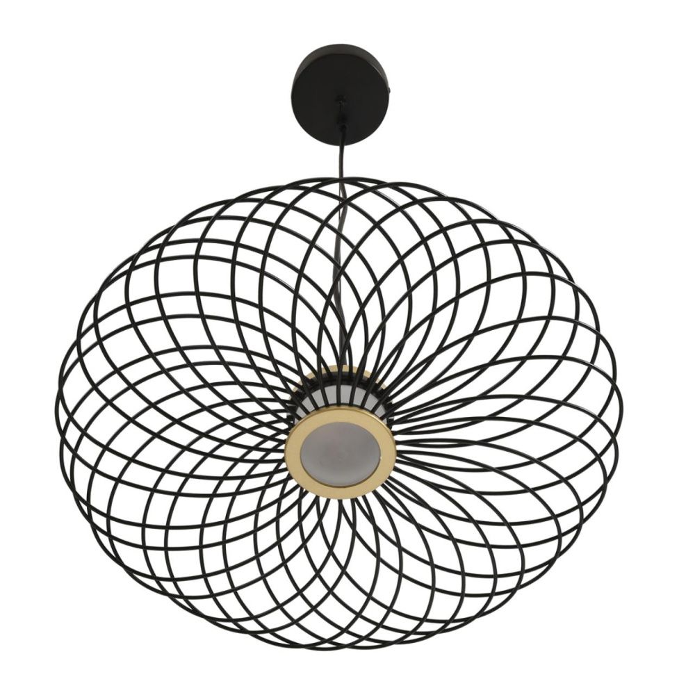 Подвес *40*159-159 см, 1*LED*9W, 3000K, Lumion Camomile LUM8379/9L, черный
