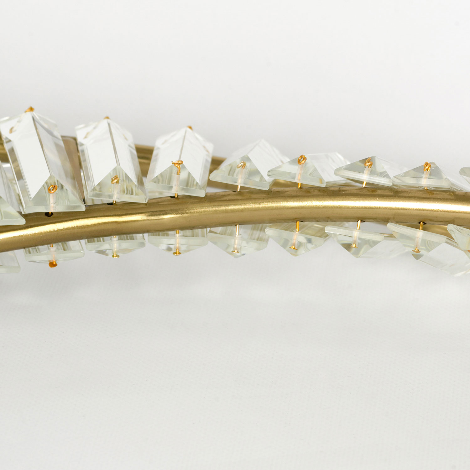 Люстра подвесная 100*40 см, 1*led*52W 3000K Lussole Kent LSP-7120 бронзовый