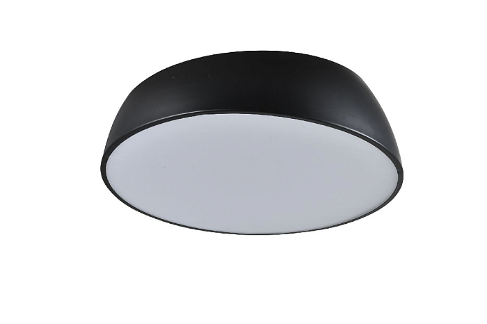 Потолочный светильник 40 см, 40W, 4000K, Zortes Wallo ZRS.1818.04, черный