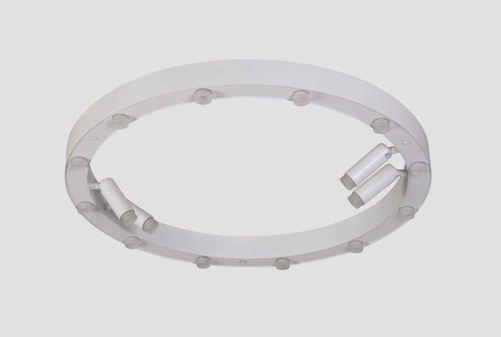 Светильник потолочный ElegantLight DZN-9133 WHITE D650/H100/12+4/LED/48W/3000K 22-10 VISION