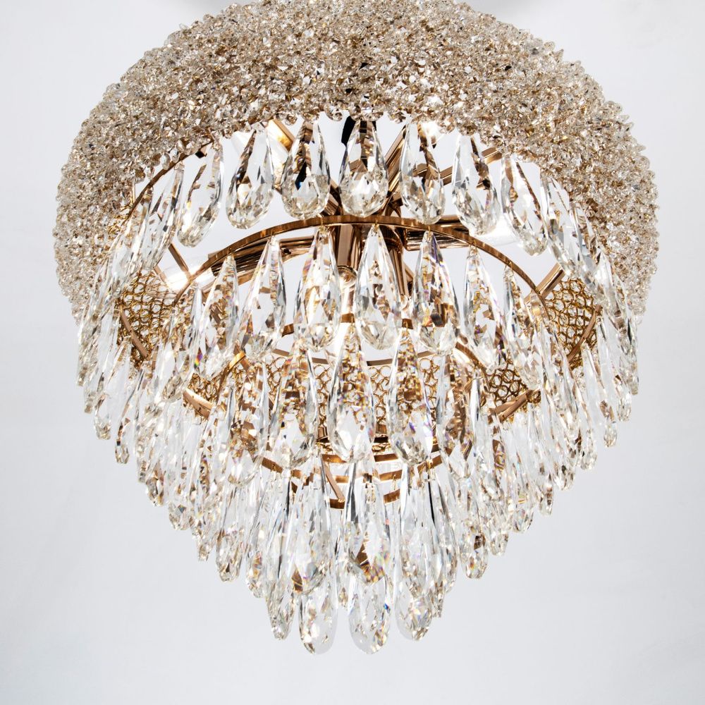 Подвесная люстра **130 см, Е14 9x40ВтW, , Золото MODELUX ML.2308.500 GD