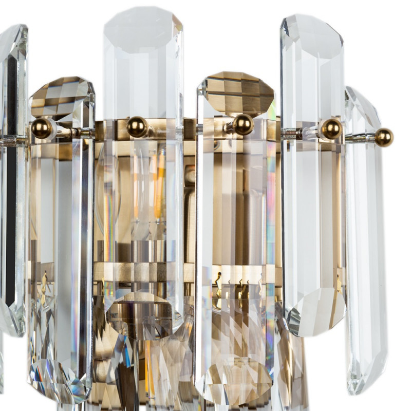 Настенный светильник Divinare Bellatrix 3510/17 AP-2, латунь