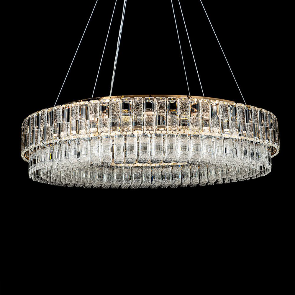 Люстра 80 см, 14*Е14*40W, 30 м2 Modelux  ML.7039.800 GD, Золото