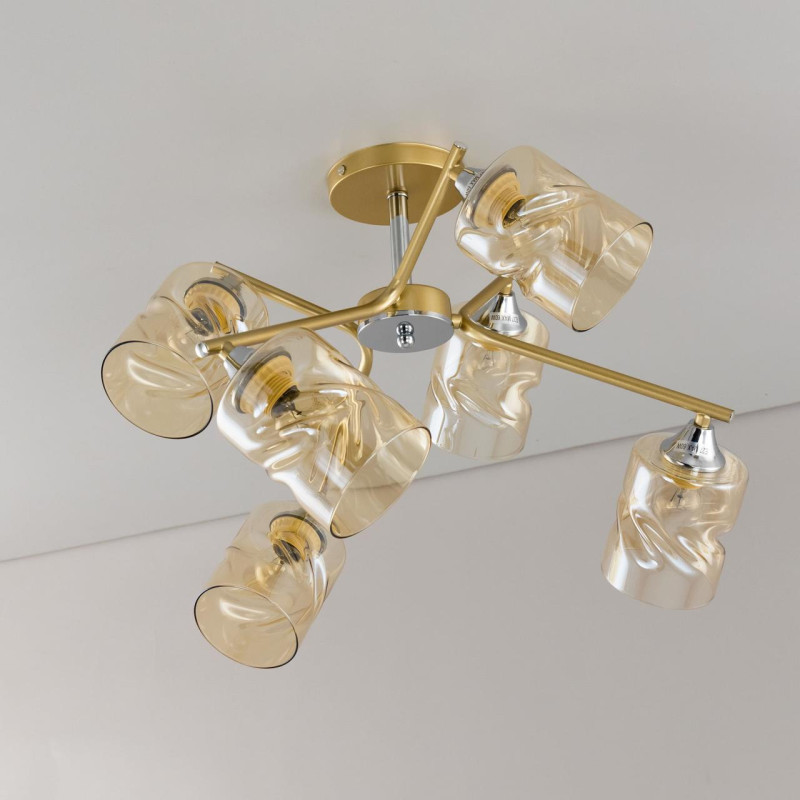 Люстра 62 см Citilux Клод CL137162 золото