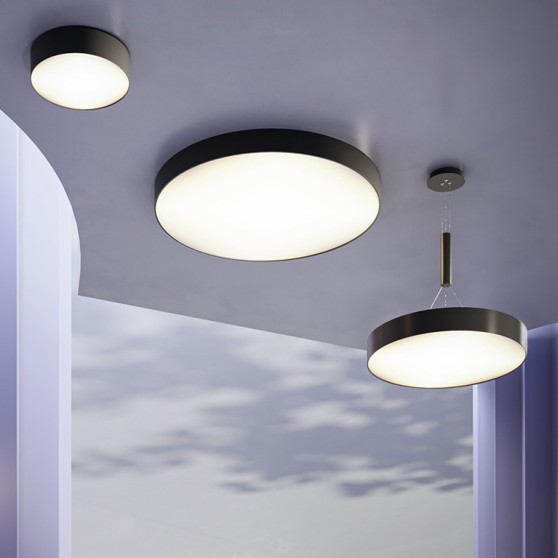 Светильник 40 см, 48W, 4000К Maytoni Zon C032CL-L48B4K черный