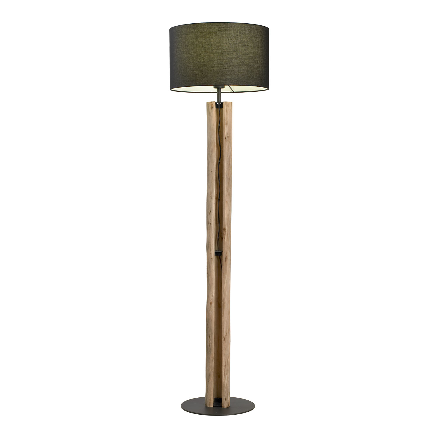 Торшер 40*152 см, 1*E27 Lussole Prairie LSP-0658 коричневый