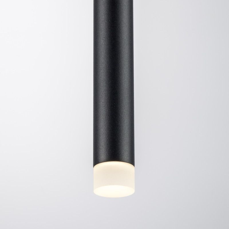 Подвесной светильник *2*90-170 см, *LED*5W, 3000K, Lightstar Tubo LT7474371, черный