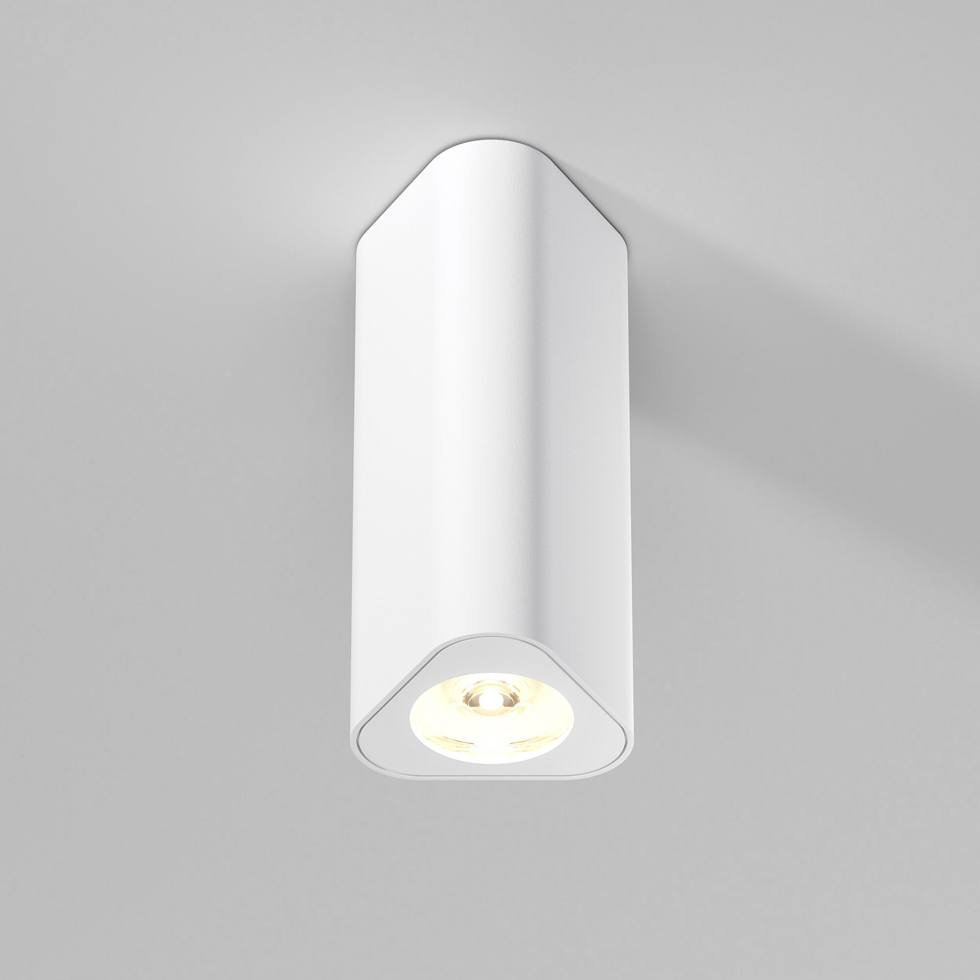 Светильник потолочный светодиодный 5 см, 8W, 3000K, Elektrostandard Trio 25110/LED, белый 