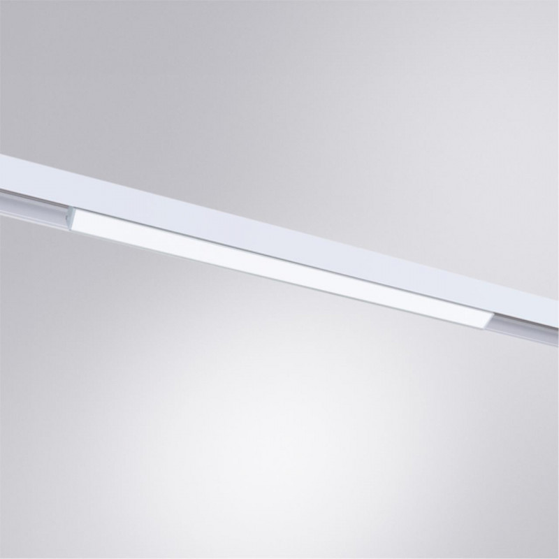Трековый светильник 60,5*2,2 см, 1*LED*20W, 4000К, Arte lamp Linea Белый A4663PL-1WH