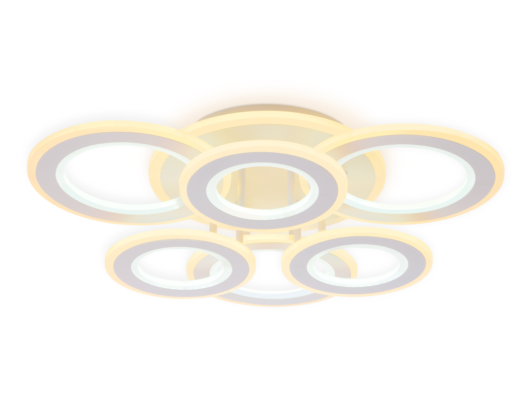 Светильник 55*55*13 см,  139W, 3000К, белый Ambrella Acrylica Original FA8805