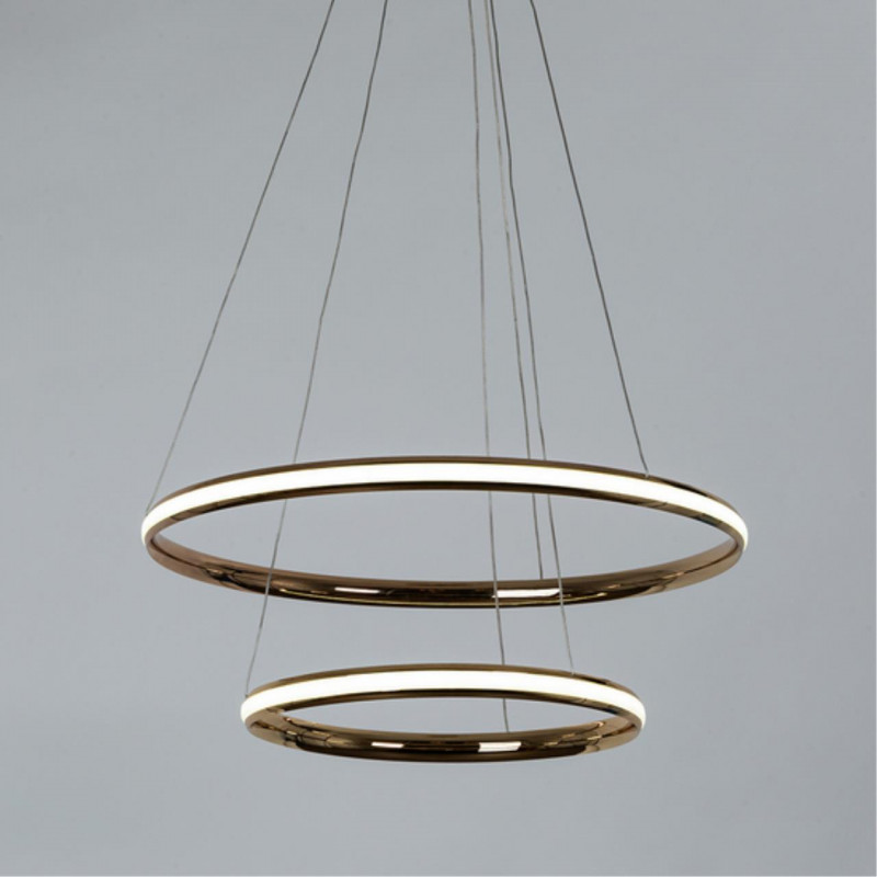 Светильник 60 см, 70W, 3000-6000K, Arte Lamp Meridiana A2198SP-2GO, золото