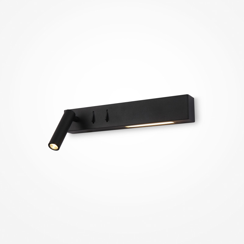 Бра Maytoni Comodo C031WL-L8B3K, 8W LED, 3000K, черный