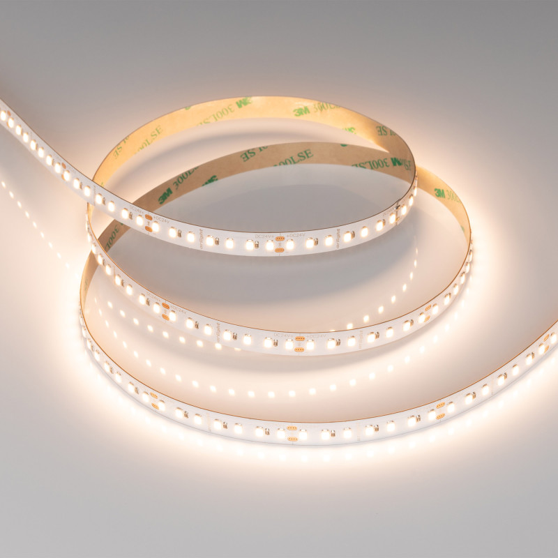 Лента RT-A140-10mm 24V Warm3000 SUN (20 W/m, IP20, 2835, 5m), Arlight 037831. Цена указана за 5 метров. Продается кратно 5 метрам.