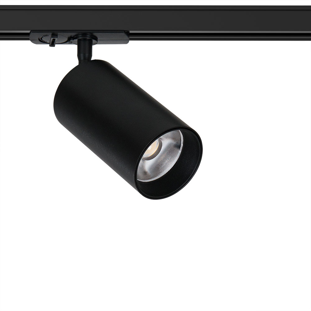 Трековый светильник *12*6,5 см, 1*LED, 16W, 4000K Arte Lamp Aero A1347PL-1BK, Черный