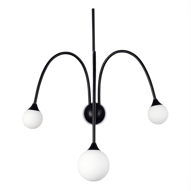 Бра 58*74 см, 3*G9 5W 4000K черный ST Luce Vive SL1187.401.03