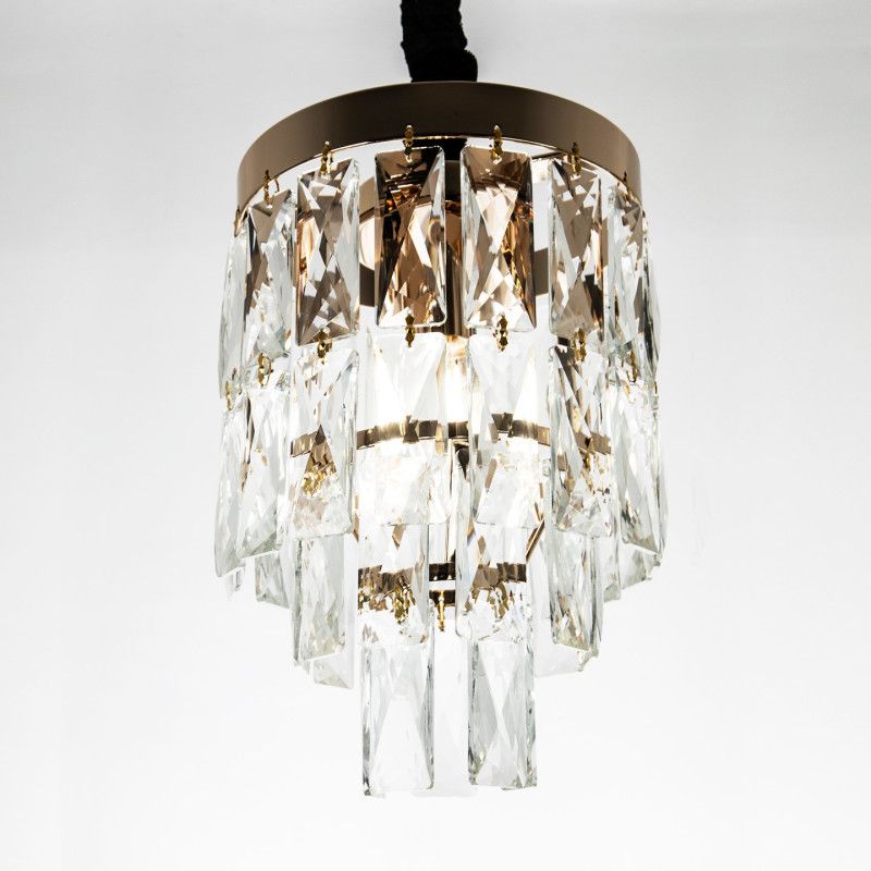 Подвесная люстра 28*28*100 см, Е14 2x40W, , Золото MODELUX ML.844.2 GD