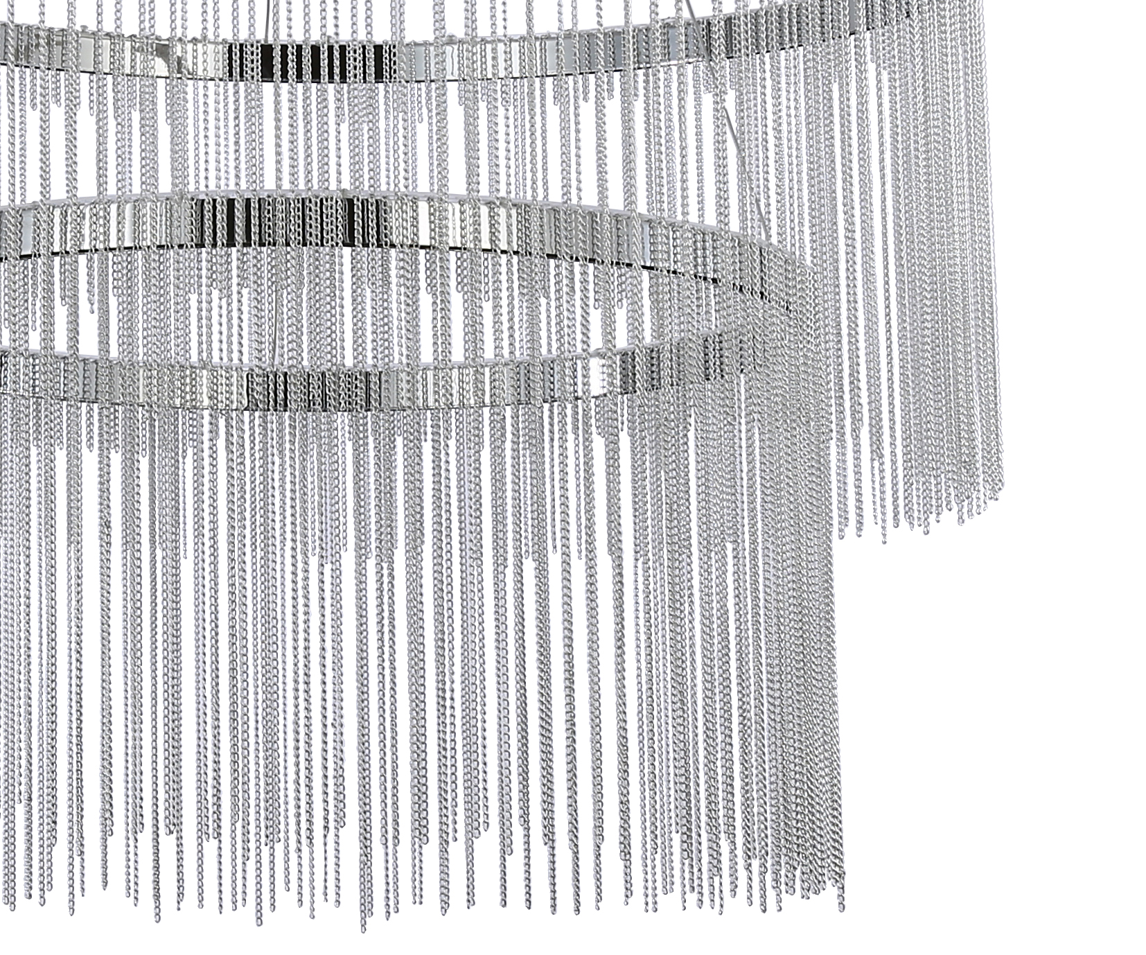 Люстра Kink Light Агни 22*  см, Led 60W (4000K), хром, 08260-60+40,02