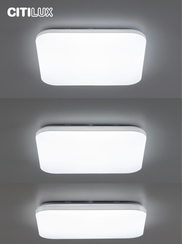 Светильник 54 см, 90W, 3000-5500К с пультом RGB Citilux Симпла CL714K900G