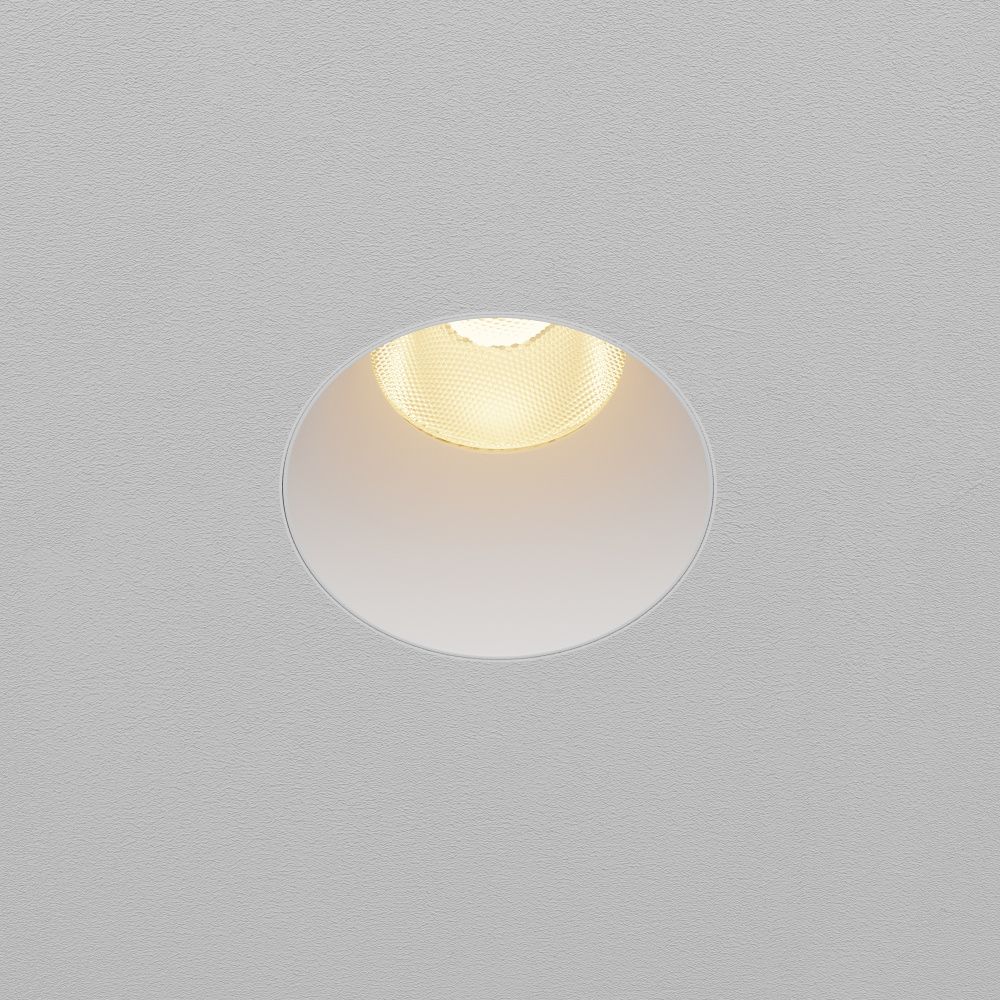 Встраиваемый светильник  DL122-15W-2.7K-TRS-W **-11,3 см, *LED*15W, K, Maytoni technical Dip DL122-15W-2.7K-TRS-W, Белый