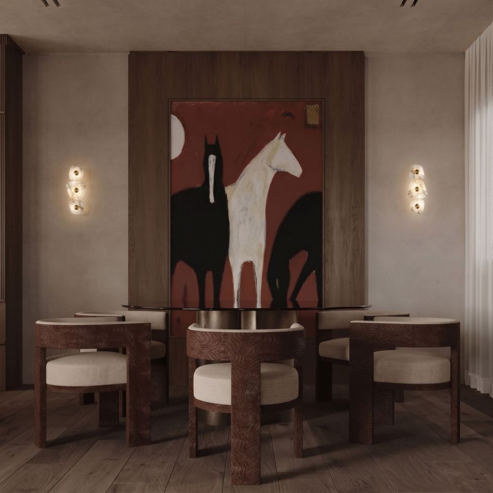 Настенный светильник 60 см, 12W, 3000K, Loft IT Mosaico 10534W, бронза