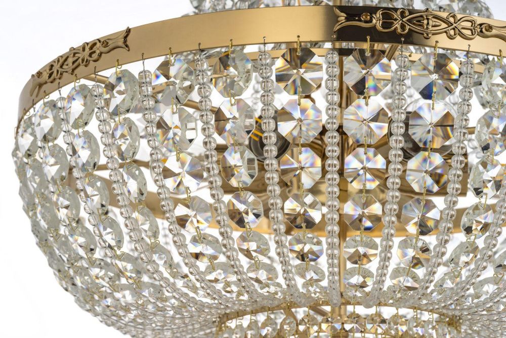 Люстра *50*80 см, 6*E27*60W, Dio D`arte Lodi Gold Lodi E 1.5.50.100 G, Золото