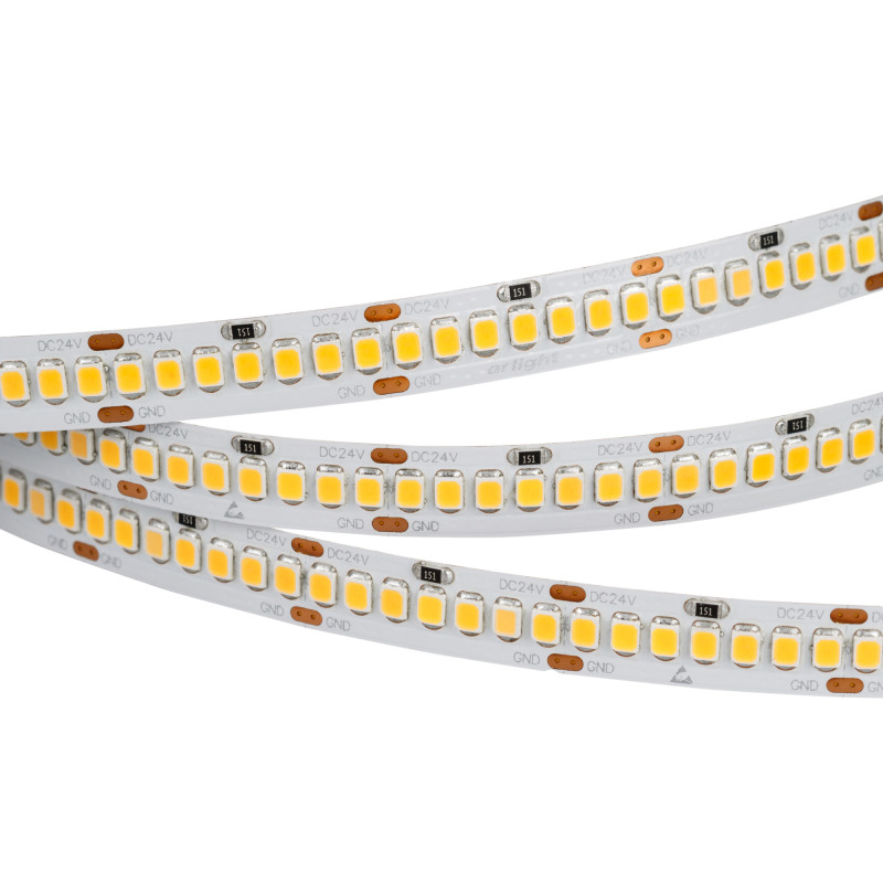 Лента RT 2-5000 24V White5500 10mm (2835, 252 LED/m, LUX) (Arlight, 10 Вт/м, IP20) 023555. Цена указана за 5 метров. Продается кратно 5 метрам.