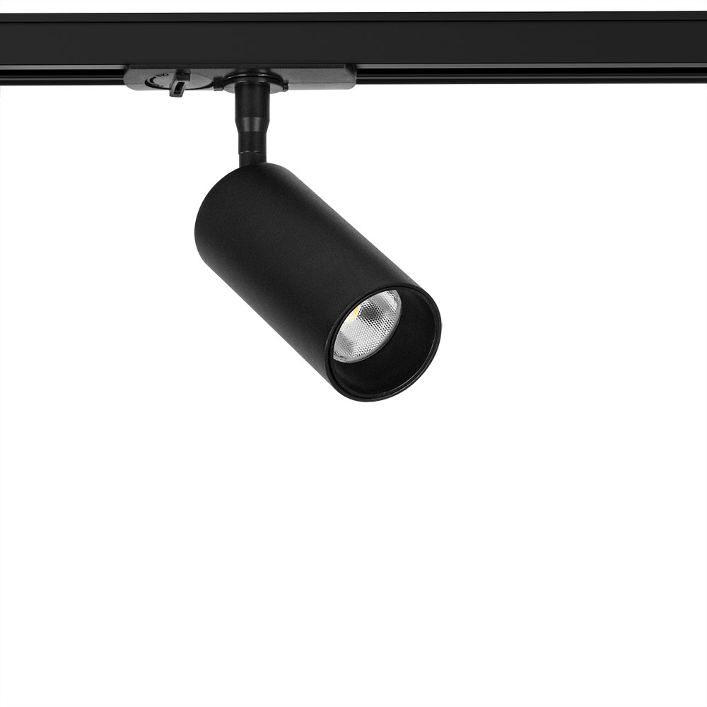 Трековый светильник *10*4,5 см, 1*LED, 8W, 4000K Arte Lamp Aero A1345PL-1BK, Черный