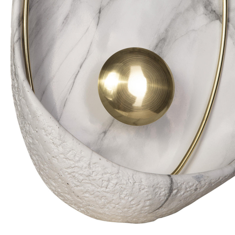Бра LOFT IT LED Clam 10043 White, 3W LED, 3000K, золото